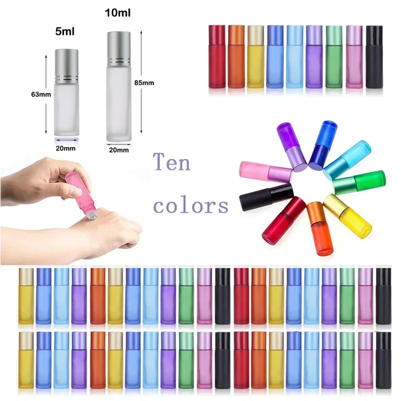 Perfume Fragrance Booster - 10/30/50 Buah 5-10Ml Botol Rol Kaca