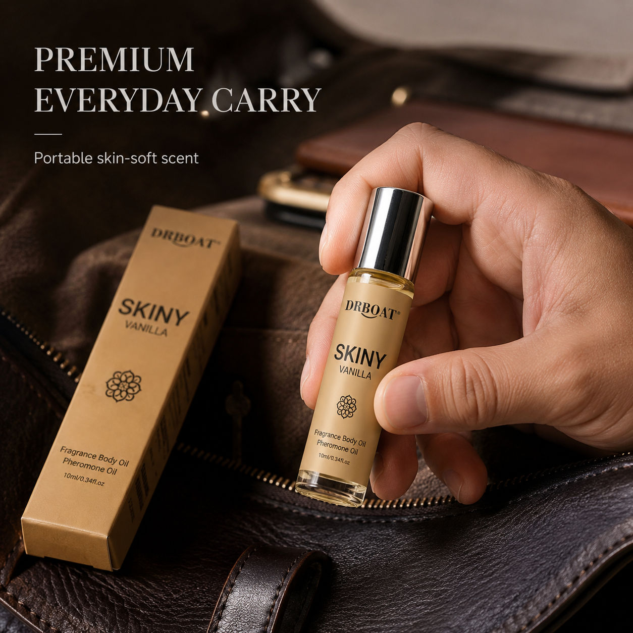Perfume Fragrance Oil - Minyak Parfum Roll-On untuk Pria, Aroma