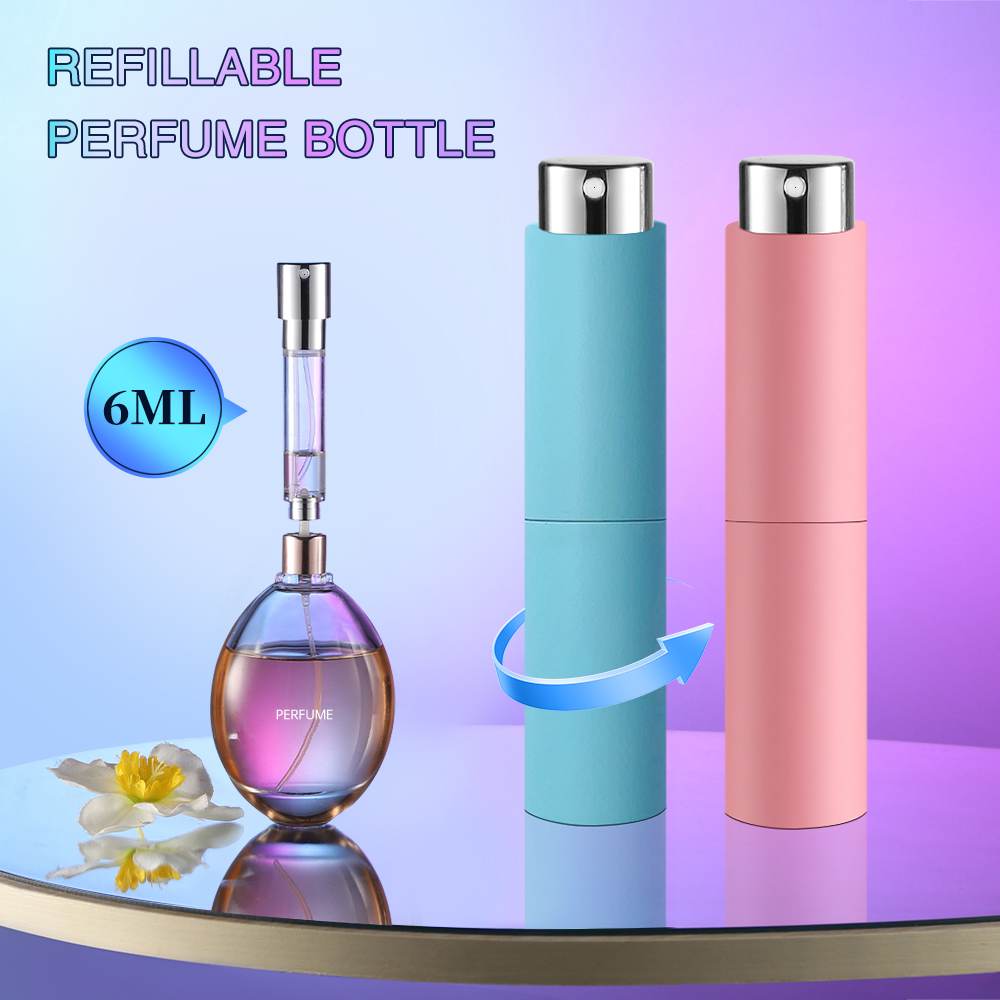 Perfume Fragrance Booster - 6Ml Alat Penyemprot Parfum Berputar Botol