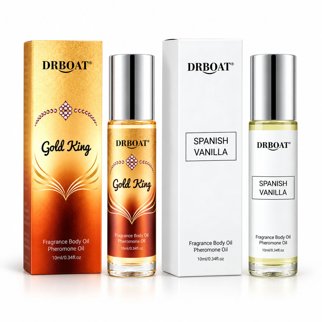 Perfume Fragrance Oil - Set Minyak Parfum Roll-on Duo untuk