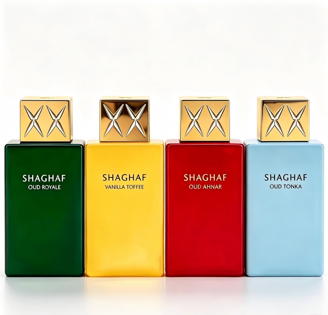 Unique Perfume Fragrance - Semprotan parfum netral seri SHAGHAF-lima, aroma