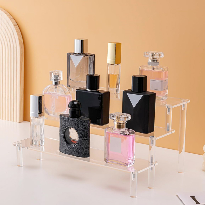 Perfume Villa Fragrance - Rak Display Akrilik 1-4 Tingkat Rak