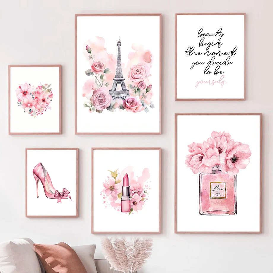Poster Seni Mode Paris Lukisan - Perfume Villa Fragrance ulasan dan harga
