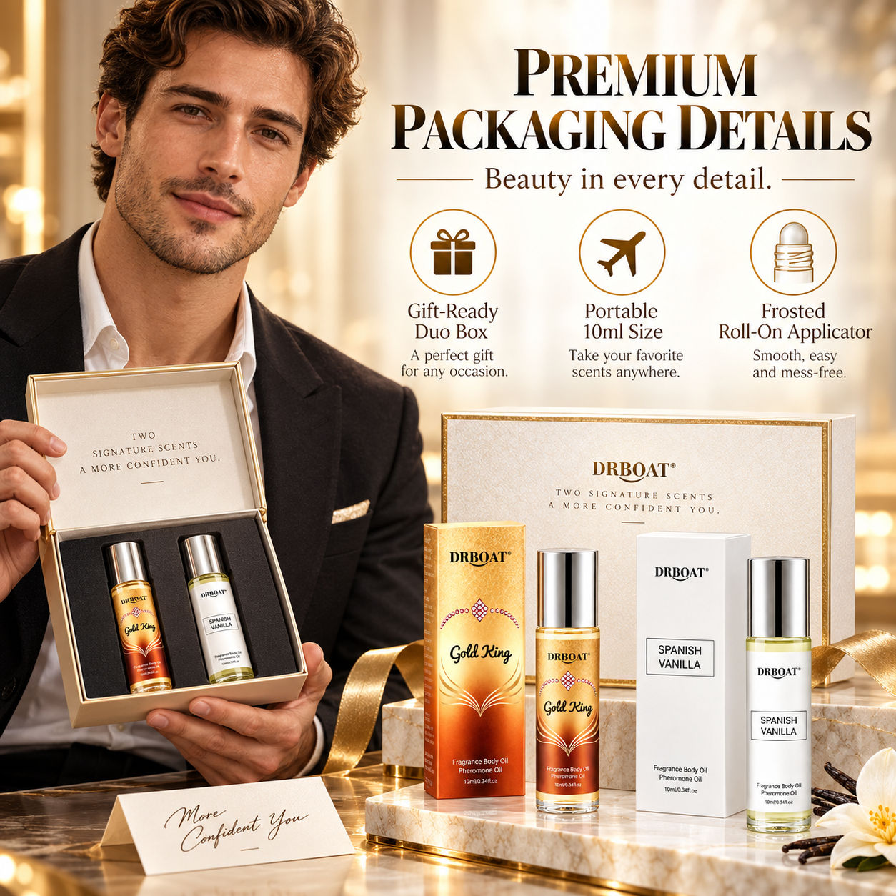 Set Minyak Parfum Roll-on Duo  - Perfume Fragrance Oil ulasan dan harga