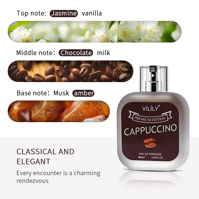 60Ml Cokelat Cappuccino Eau De - Perfume Fragrance Dupe ulasan dan harga