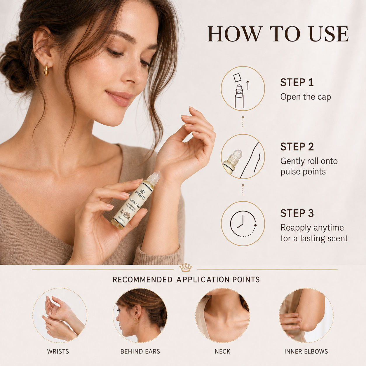 Minyak Parfum Roll-On Aroma Va - Perfume Fragrance Oil ulasan dan harga