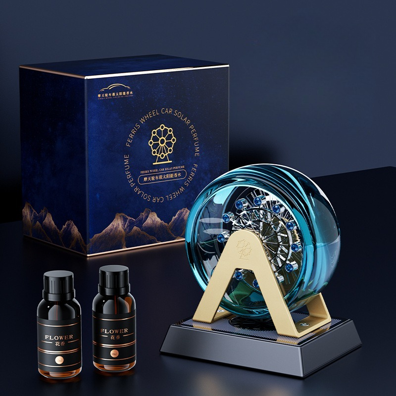 Pengharum Mobil Tenaga Surya U - Perfume Fragrance Wheel ulasan dan harga