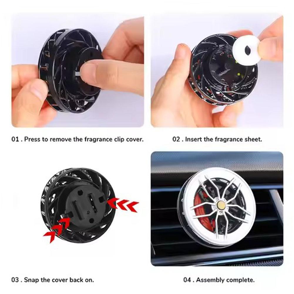 Penyegar Udara Mobil yang Dapa - Perfume Fragrance Wheel ulasan dan harga
