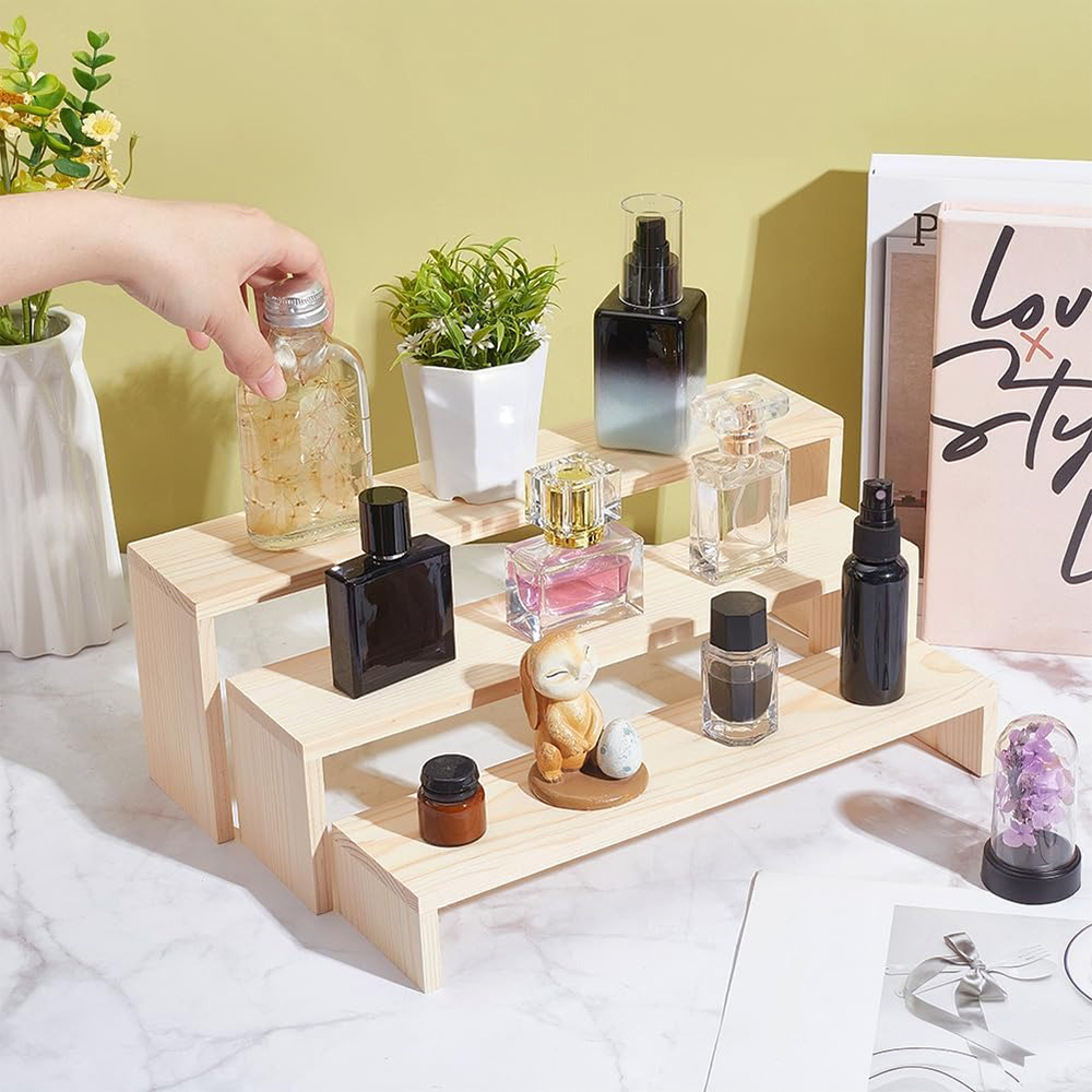 Rak Pajangan Kayu, Penyangga F - Perfume Villa Fragrance ulasan dan harga