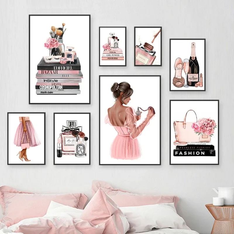 Lukisan Kanvas Seni Poster Nor - Perfume Villa Fragrance ulasan dan harga