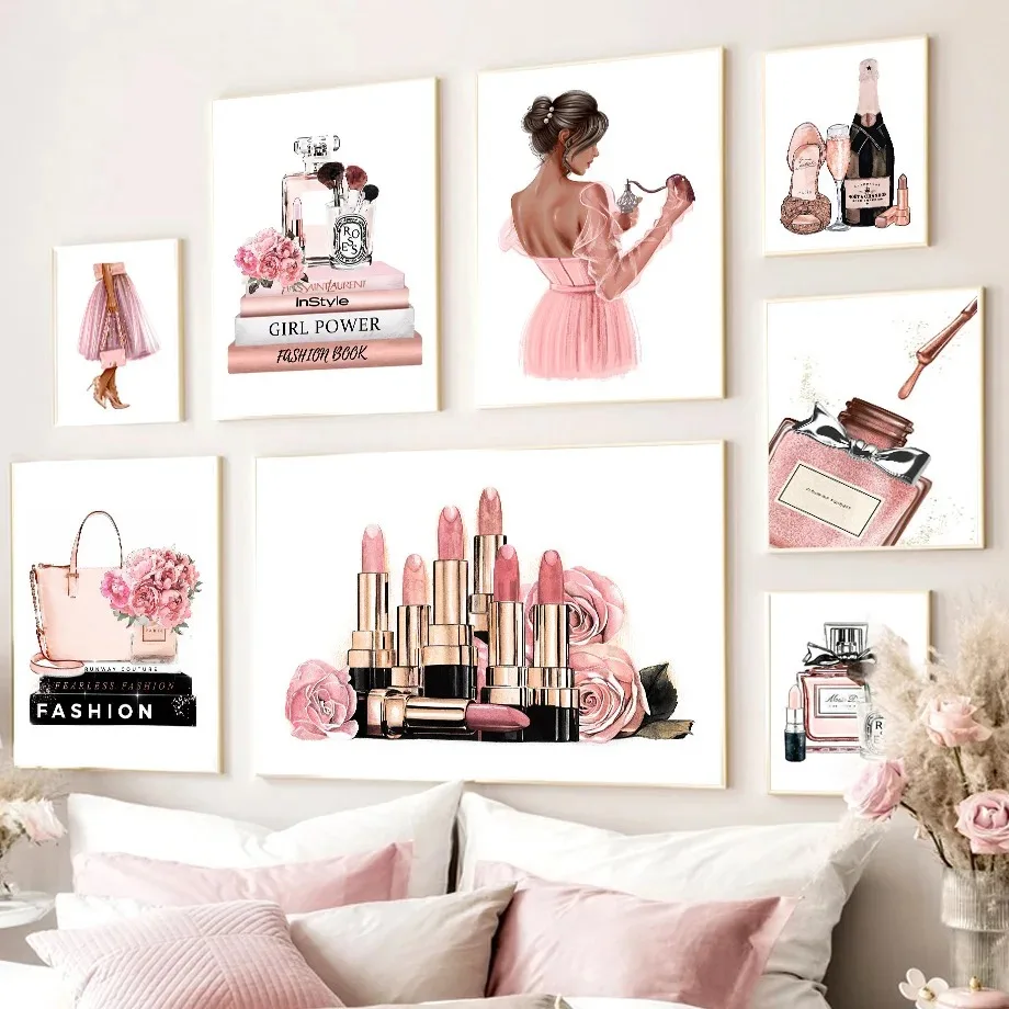 Lukisan Kanvas Seni Poster Nor - Perfume Villa Fragrance ulasan dan harga